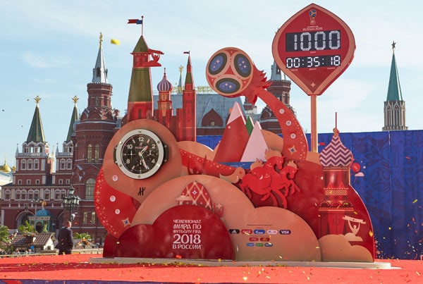 Hublot 1000 дней до чемпионата мира по футболу