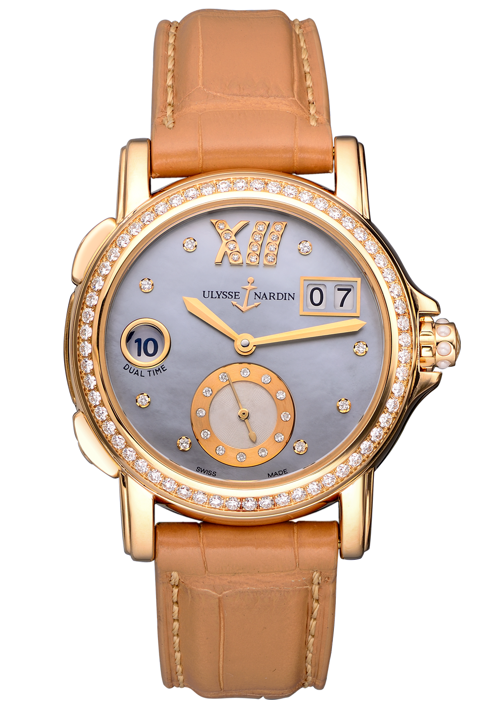 Ulysse Nardin Dual Time Ladies Small Seconds 246 22B 391 35929