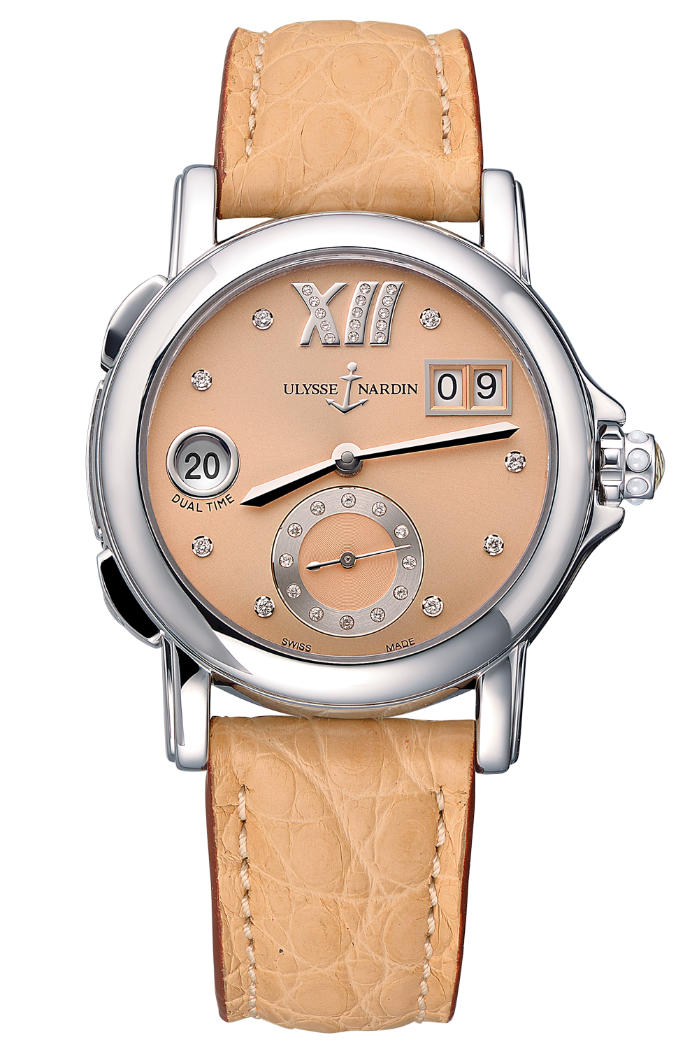 Ulysse Nardin Classical Dual Time Ladies Small Seconds 243 22 37060