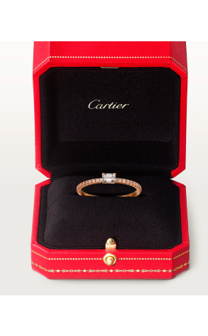 Кольцо Cartier 0.16 ct Étincelle de Rose Gold B4216700 (39784) №2