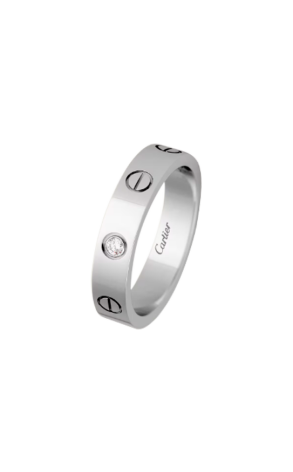 Кольцо Cartier Love Wedding Band 1 Diamond CRB4050557 (38925)