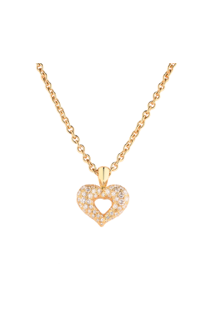 Подвеска Van Cleef & Arpels Yellow Gold & Diamonds Heart (39215)