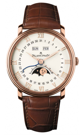 Часы Blancpain Villeret Quantième Complet 6654 3642 55B (39437)