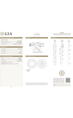 Браслет GIA 12,42 ct D-F/IF-VVS2 EXEXEX Round Cut Diamonds (39168) №7