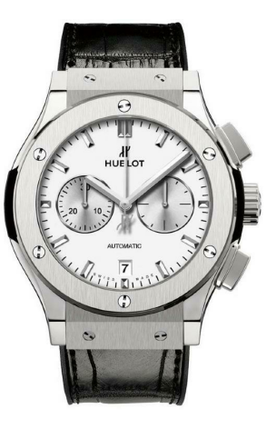 Часы Hublot Classic Fusion Chronograph Titanium Opalin 45 521.NX.2610.LR (38237)