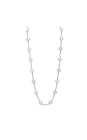 Колье Van Cleef & Arpels Vintage Alhambra long necklace 20 motifs VCARF48800 (38858)