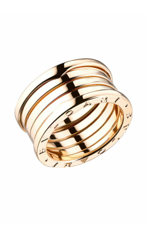 Кольцо  в стиле Bvlgari B.zero1 Yellow Gold Ring (39617)