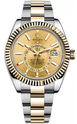 Часы Rolex Sky-Dweller 42mm Steel and Yellow Gold 326933-0001 (34661)