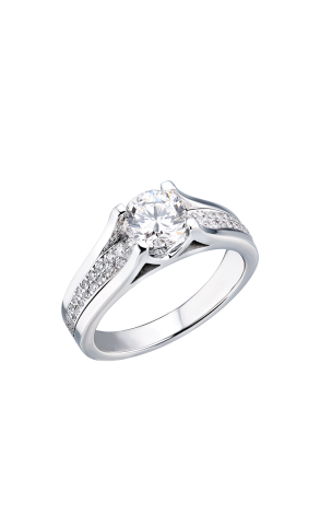 Кольцо Arte Diore 1,56 ct H/VS1 Round Diamond & White Gold (39644)