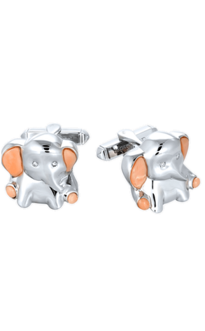 Запонки De grisogono Animals Elephants White Gold (39508)