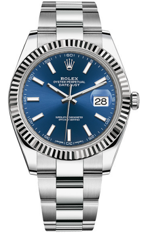 Часы Rolex Datejust II 41mm Steel and White Gold 126334-0001 (38027)