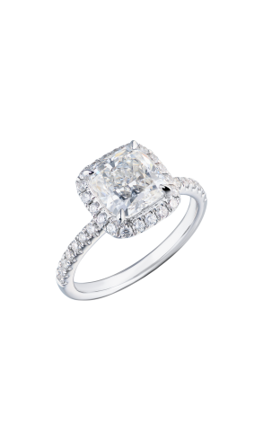 Кольцо GIA 3,02 ct H/VS1 Cushion Cut Diamond (38883)