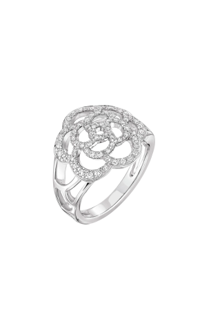 Кольцо Chanel Camélia Ajouré Ring (39619)