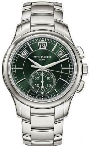 Часы Patek Philippe Annual Calendar Chronograph 5905/1A-001 | Green Dial (38913)