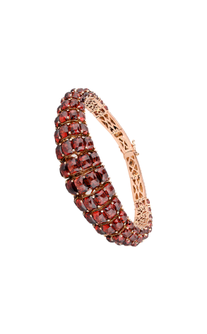 Браслет  Garnets & Diamonds Rose Gold (39371)