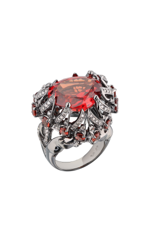 Кольцо  Gothic Claw Red Ruby (39236)