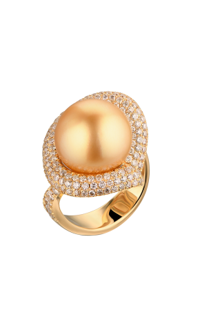 Комплект Yanush Gioielli Golden South Sea & Diamonds & Yellow Gold (38167) №2