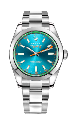 Часы Rolex Milgauss Blue 116400GV (38675)