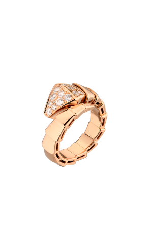 Кольцо Bvlgari Serpenti Viper Rose Gold 345217 (39133)