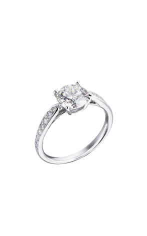 Кольцо Tiffany & Co 1,27 ct I/VS1 Round Cut Diamond Platinum (39178)