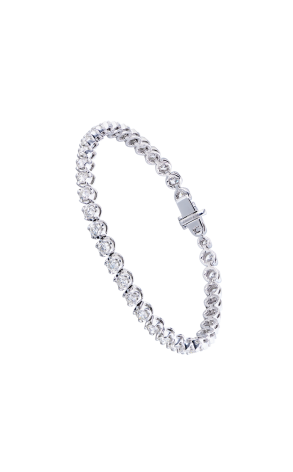 Браслет  4,80 ct G/VS2 White Gold & Diamonds Tennis (38603)