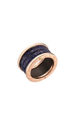 Кольцо Bvlgari B.Zero1 Blue Marble Rose Gold AN856222 (38281)