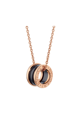 Подвеска Bvlgari B.zero1 Rose Gold Black Ceramic 346083 (38812)