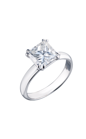 Кольцо Chatila 2.12 ct H/VS1 Square Cut Diamond & White Gold (38339)