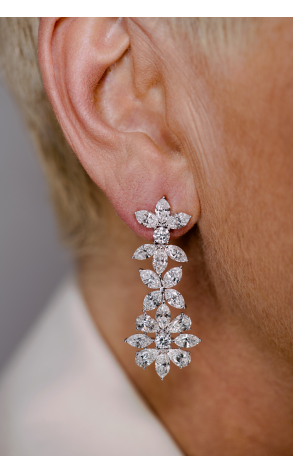 Серьги RalfDiamonds White Gold Diamonds 13,78 ct Earrings (23805) №2