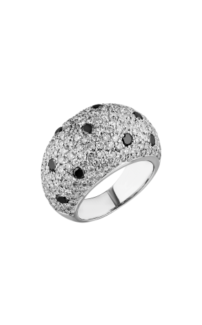 Кольцо RalfDiamonds 3,00 ct Round Diamonds & 0.60 Black Diamonds & White Gold RDR (38327)