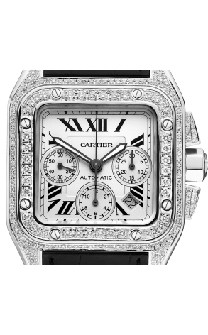 Часы Cartier Santos 100 XL Chronograph 2740 (37187) №2