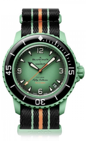 Часы Blancpain Swatch Indian Ocean SO35I100 (39011)