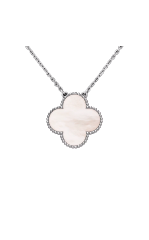 Подвеска Van Cleef & Arpels Magic Alhambra White gold Mother-of-pearl VCARN32200 (38230)