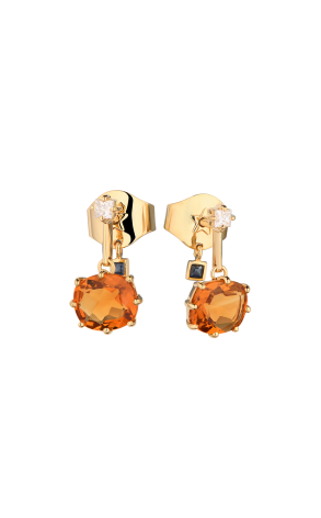 Серьги H.Stern Yellow Gold, Diamond and Citrine Sunrise (38511)