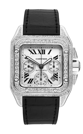 Часы Cartier Santos 100 XL Chronograph 2740 (37187)