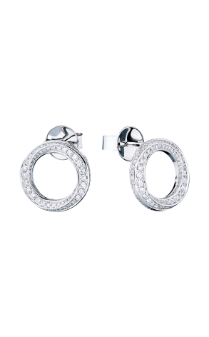 Серьги GRAFF SPIRAL DIAMONDS STUD EARRINGS (39738)