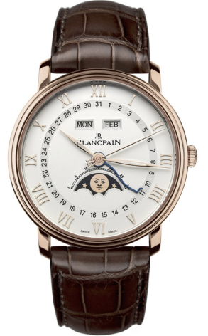 Часы Blancpain Villeret Quantième Complet 6654 3642 55B (39437)