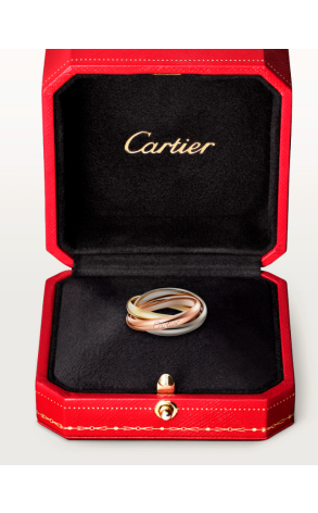 Кольцо Cartier Trinity medium model CRB4234266 (37649) №2