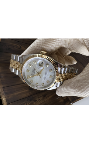 Часы Rolex Datejust 36mm Steel and Yellow Gold 126233-0023 (36810) №2
