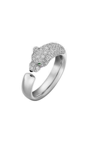 Кольцо Cartier Panthère de White Gold & Diamonds CRN4765955 (38095)