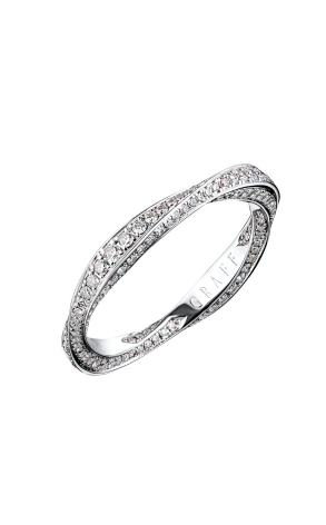 Кольцо GRAFF Spiral Pavé Diamond Band (37044)