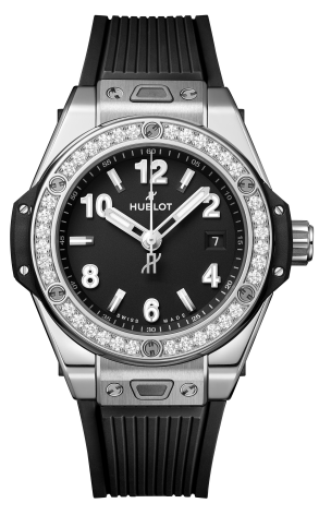 Часы Hublot Big Bang One Click Steel Diamonds 485.SX.1170.RX.1204 (39430)