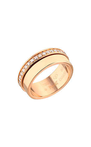 Кольцо Piaget Posession One Row Rose Gold & Diamonds (38508)