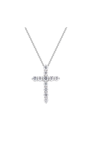 Крест Mercury Classic Cross 1.63 ct Pendant MP21069/WG/CR1.60 (38886)