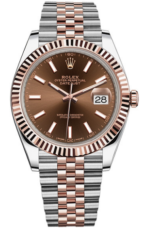 Часы Rolex Datejust Steel and Everose Gold 41mm 126331-0002 (38106)