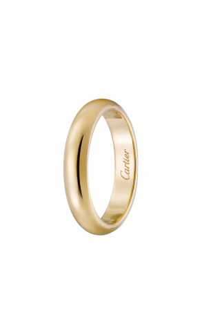 Кольцо Cartier 1895 wedding band 4 mm Yellow Gold CRB4031353 (38793)