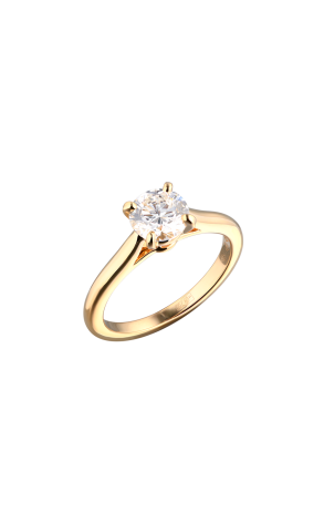 Кольцо Cartier Solitaire 1,06 ct G/VS1 Yellow Gold (38823) купить в Москве, выгодная цена - ломбард на Кутузовском