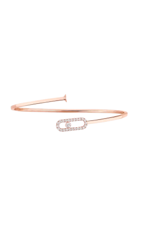 Браслет Messika MOVE UNO PAVÉ FLEX BANGLE 12057-PG-L (39326) №2