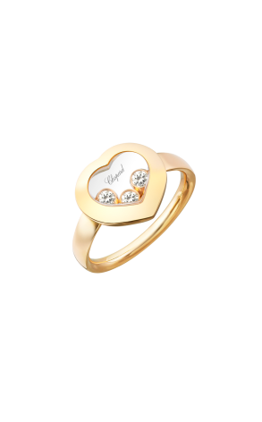 Кольцо Chopard Happy Diamonds Heart Yellow Gold 829203-0011 (38458)