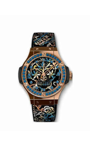 Часы Hublot Big Bang Broderie Sugar Skull Gold 41 mm 343.PS.6599.NR.1201 (38389)